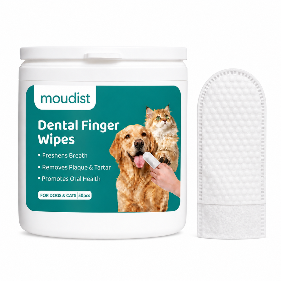 Dental Finger Wipes for Dogs & Cats