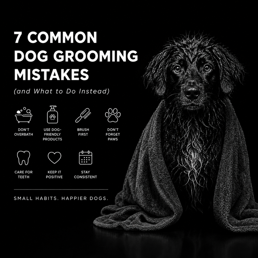 7 Common Dog Grooming Mistakes (and What to Do Instead)
