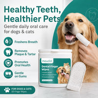 Dental Finger Wipes for Dogs & Cats