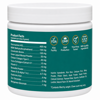 Hip & Joint Chews for Dogs, Glucosamine, Chondroitin & MSM Joint Supplement, Mobility & Flexibility Support, 60 Soft Chews