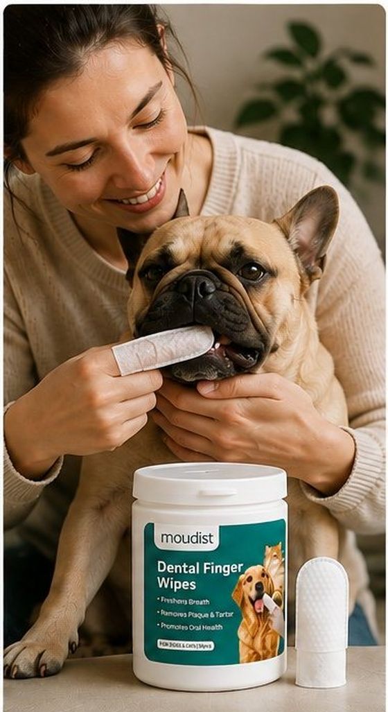 Wipe teeth & gums